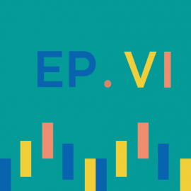 Episode 6 icon with sound wave illustration and Roman numeral 6